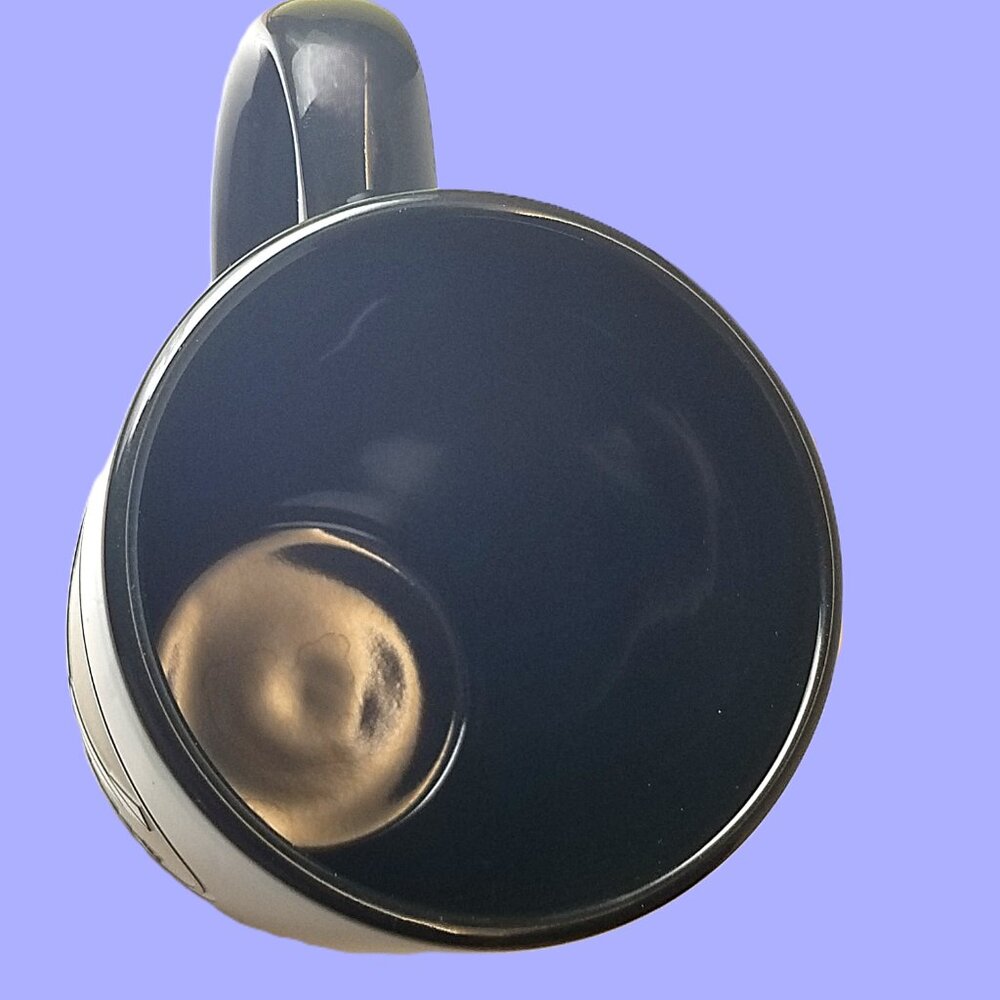 Air Force Black Coffee Mug, "A Gift of Honor " Sand-Carved Ceramic Military Mug - Picture 6 of 13